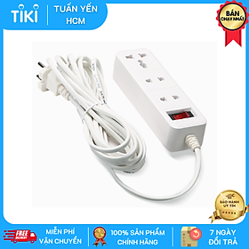Mua Ổ cắm Rạng Đông OC05 3C/10A 2500W dây dài 2M/5M - Hàng chính hãng