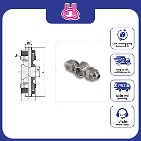 Mua Đầu nối ren thẳng khí nén ren ngoài Pneumax series ART.406 - Hàng chính hãng