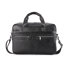 Túi xách nam công sở da bò thật cao cấp phong cách mới ( 15,6")