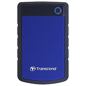 Ổ Cứng Di Động Transcend StoreJet H3B 2TB USB 3.0/3.1 - TS2TSJ25H3B - Hàng Chính Hãng