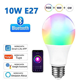 Bóng đèn LED Thông Minh WiFi E27 Bluetooth AC220V Điều Khiển Từ Xa RGB 16 Ánh Sáng Thay đổi Màu Sắc
