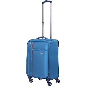 Vali Kéo Vải Du Lịch SAKOS NEO PILOTTE 5 - Size S (20inch)/ Xách Tay (Cabin) - Khóa TSA - Chống Thấm, Trượt Nước