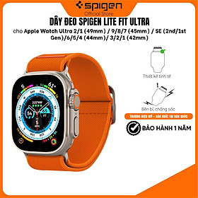 Dây Đeo Spigen Band Lite Fit Ultra cho Apple Watch Series (49mm/45mm/44mm/42mm) - Hàng chính hãng