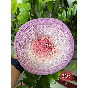 Mua Len cotton cầu vồng Flowers - Nhập khẩu từ chính hãng Yarnart - 250gram dài 1000m (Bảng màu từ 301-320)