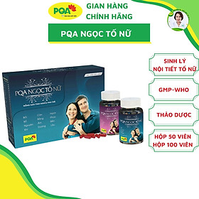 Ngọc Tố Nữ PQA Giúp Bồi Bổ Nguyên Khí, Điều Hòa Kinh Nguyệt Và Hạn Chế Biểu Hiện Rối Loạn Do Tiền Mãn Kinh Hộp 150 Viên