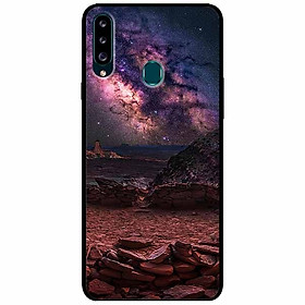 Ốp lưng dành cho Samsung A20s mẫu Trời Đất Galaxy