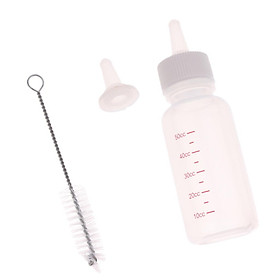 Nursing Kit 50ml Bottle with Brush for Small Pet Dog Puppy Nursing