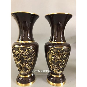 Mua lọ hoa bằng đồng nguyên chất  lục bình  Lộc bình bằng đồng nguyên chất cao 30 35 40