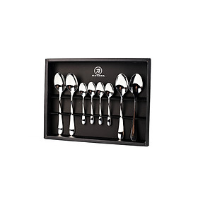 Mua Set 8 thìa súp - thìa trà cao cấp vân trơn Elegance VTK285