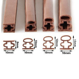 Mua Gioăng dán cánh cửa loại cao cấp siêu dính type D 2 lớp dày 10-15mm  ron cửa chuyên dụng