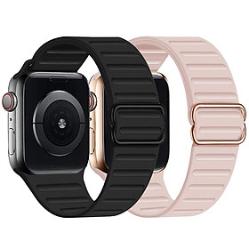 Dây Silicon Loop BLACKPINK cho Apple Watch Series 1/2/3/4/5/6/7/8/9/SE1,2 & Apple Watch Ultra 1/2 Size 38/40/41/42/44/45/49mm - Hàng Chính Hãng