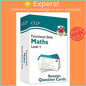 Sách - Functional Skills Maths Revision Question Cards - Level 1 by CGP Books (UK edition, paperback)