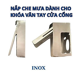 Mua Hộp Inox che mưa  che nắng cho khóa cổng thông minh ( Trong/ ngoài) - Hàng nhập khẩu