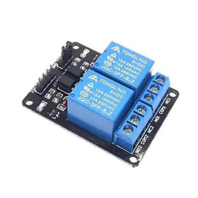 Mua Module 2 Relay Với Opto Cách Ly 5v 12v kích mức thấp