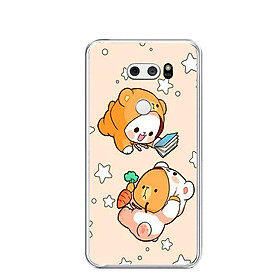 Ốp lưng dẻo cho điện thoại LG V30 - 0546 COUPLE09 - Hàng Chính Hãng
