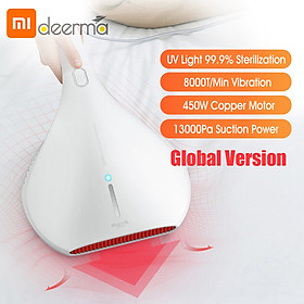 Global Version Xiaomi Deerma Vacuum Cleaner CM800 Mite Dust Remover Electric Handheld Anti-Dust HEPA UV Mites Kill