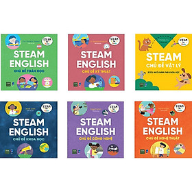 Hình ảnh Bộ 6 Cuốn Sách: Steam English