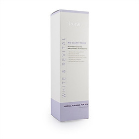 Toner tẩy tế bào chết làm trắng da RENE WHITE & REVITAL Bio Clarity Toner 100ml