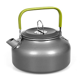 Ấm đun nước di động 1.2L, ấm nấu trà cho hoạt động dã ngoại bằng hợp kim nhôm-Size 0,8L