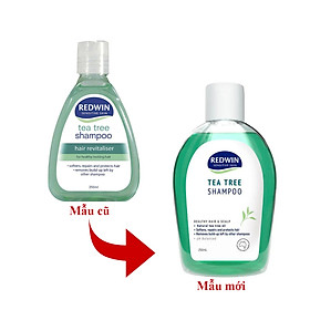 Dầu gội phục hồi Redwin Tea Tree Shampoo 250ml - giảm ngứa, dưỡng ẩm, giảm khuẩn, nấm