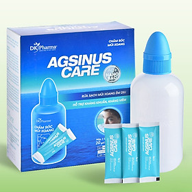 DUNG DỊCH VỆ SINH MŨI AGSINUS DKpharma hộp 20 gói