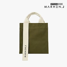 Marhen.J - Túi đeo vai chữ nhật vải bố Ricky Mini MJ19ARCKMN-KH