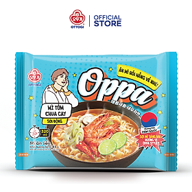 Oppa mì tôm chua cay ăn liền Ottogi 65g