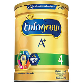 Combo 2 Lon Sữa Bột Enfagrow A+ 4 (1.7kg) - Tặng Lon Sữa Bột Enfagrow A+ 4 (830g)