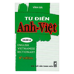 Ảnh bìa Từ Điển Anh - Việt 120.000 Từ