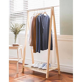 Mua Giá Treo Quần Áo Kệ Để Đồ Chữ A 1 Tầng Gỗ Thông Tự Nhiên Mộc Vina