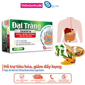 Đại tràng sanofia - Hỗ trợ tiêu hóa, giảm đầy bụng, ăn uống khó tiêu