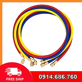 Mua Bộ 3 dây nạp ga điều hòa ô tô hàng Tawain  dài 1 5m CHỐNG DẦU và CHỐNG NỨT GÃY (ảnh thật)