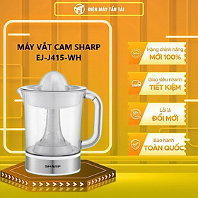 Máy Vắt Cam Sharp EJ-J415-WH (40W) - Hàng Chính Hãng