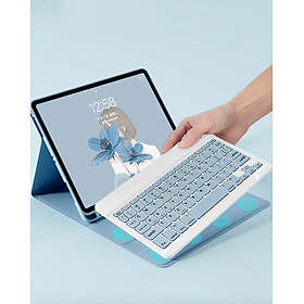 Mua Bao da case ốp silicone kèm bàn phím bluetooth cho ipad 10.2  10.5  10.9  Pro 11 inch - HÀNG CHÍNH HÃNG