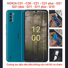 Cường lực dẻo nano dành cho NOKIA C31 - C30 - C21 - C21plus - G21 - G21 plus - G11 - G11plus - G10