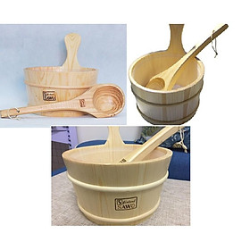 Mua Xô muôi gỗ Sawo cho phòng xông hơi