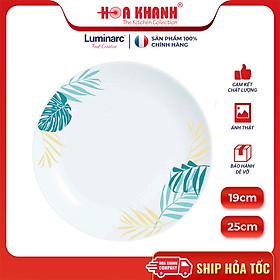 Đĩa Thuỷ Tinh Luminarc Diwali Hiwaii 19cm - V4921