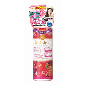 GEL TẨY TẾ BÀO CHẾT DETCLEAR BRIGHT&PEEL (Mix Berry) 180ml