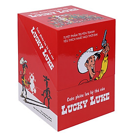 Download sách Boxset Cuộc Phiêu Lưu Kỳ Thú Của Lucky Luke (Bộ 10 Tập) - Độc Quyền Tại Tiki