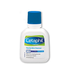 Sữa rửa mặt Cetaphil Gentle Skin Cleanser 59ml dịu nhẹ cho mọi loại da