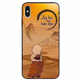 Ốp lưng in cho Iphone Xs Max Mẫu Bước Chân An Lạc