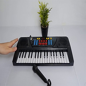 Đàn Piano Điện Tử Kèm Mic Cho Bé - Tặng Kèm Phao Tay Bơi Cho Bé