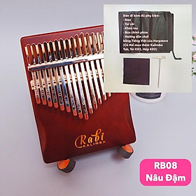 Mua Đàn Kalimba Giá Rẻ RABI Gỗ Nguyên Khối