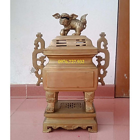 Mua Đỉnh vuông hàng đẹp cao 50cm  mẫu đỉnh vuông bằng đồng  bán đỉnh đồng