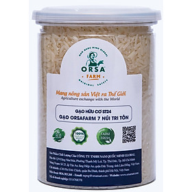 Gạo 7 Núi Tri Tôn Đặc Sản OrSaFarm – 17 Amino Acid có lợi cho cơ thể _ 500g 800g 4kg 4.5kg 5kg