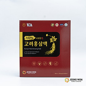 CHÍNH HÃNG - Nước hồng sâm Hàn Quốc 6 năm tuổi JEONG WON - Hộp 30 gói