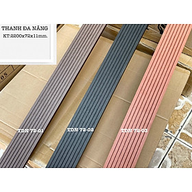 Mua Thanh đa năng nhựa composite trang trí ban công KT 70x11x2200mm