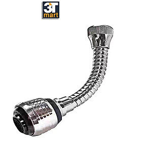 Mua Đầu vòi rửa chén tăng áp xoay trục lò xo 15cm 360 độ 2 chế độ nước C MON DV-02
