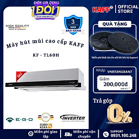 Mua Máy hút mùi âm tủ inox phối kính 600mm KAFF KF_TL60H Tặng bộ lọc than thay thế _ Hàng Chính Hãng