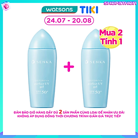 Kem Chống Nắng Dưỡng Ẩm Dạng Gel Senka Perfect UV Gel SPF50+ PA++++ 80ml